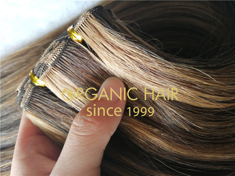 Piano color hand tied weft wholesale  RB50